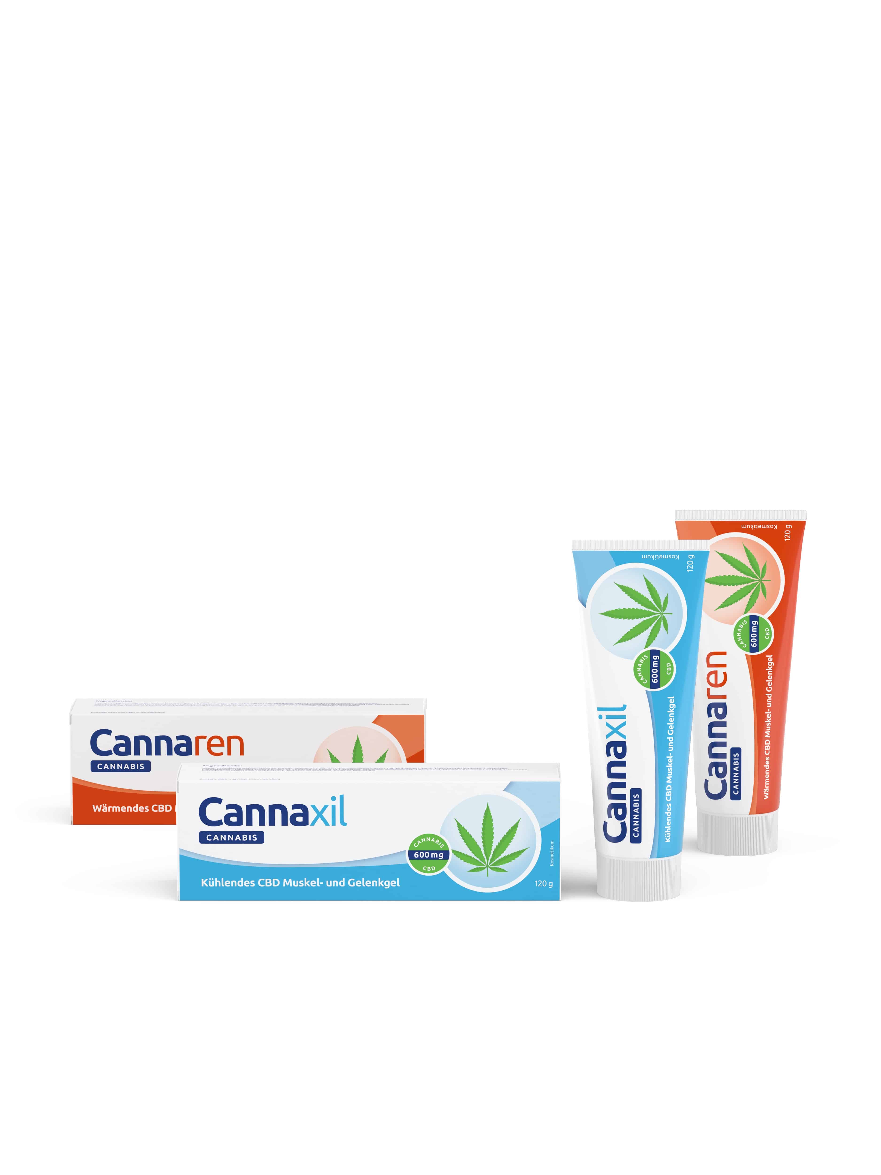 Cannaren CANNABIS Wärmendes CBD Muskel- und Gelenkgel 120 g Gel