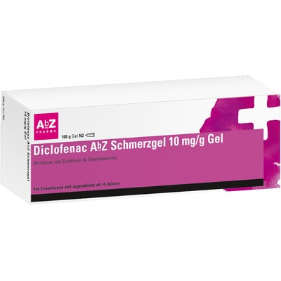 AbZ PHARMA Diclofenac Schmerzgel 10mg/g  100 g Gel