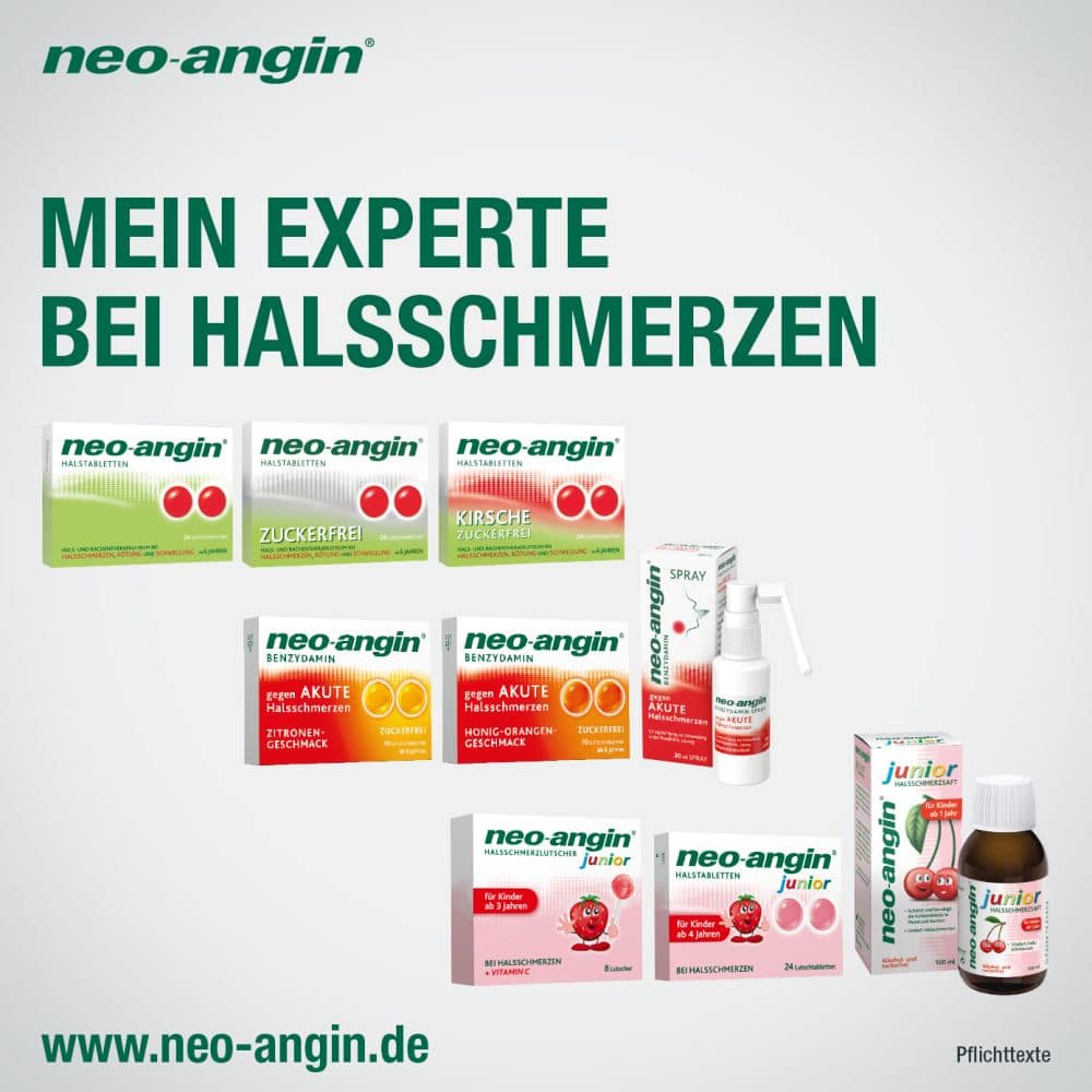 neo-angin HALSTABLETTEN 24 St Lutschtabletten