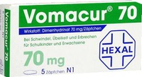 Vomacur 70mg 10 St Suppositorien