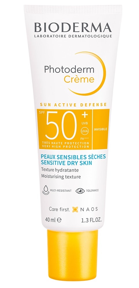 BIODERMA Photoderm Feuchtigkeitsspendende Sonnencreme LSF 50+ ungetönt  40 ml Creme