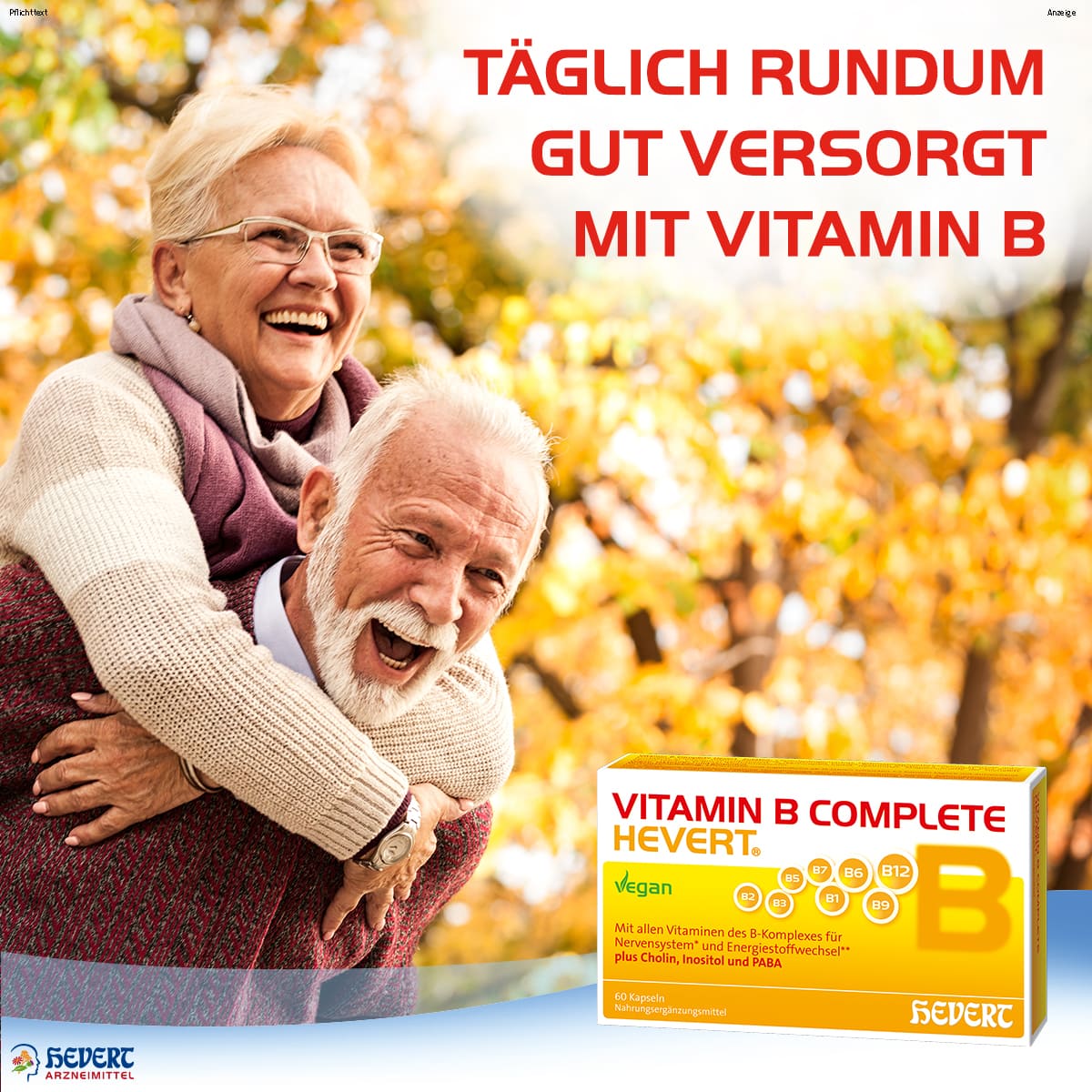 VITAMIN B COMPLETE HEVERT 120 St Kapseln