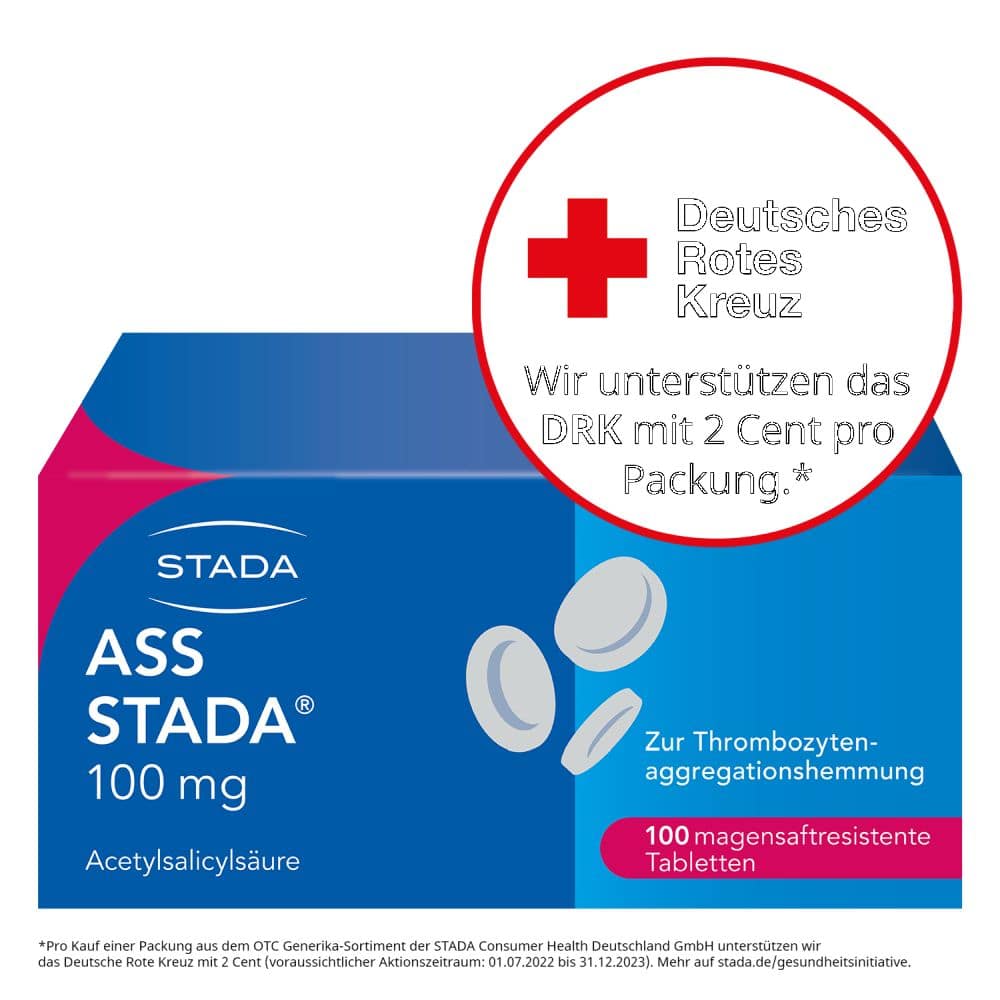 ASS STADA 100 mg magensaftresistente Tabletten