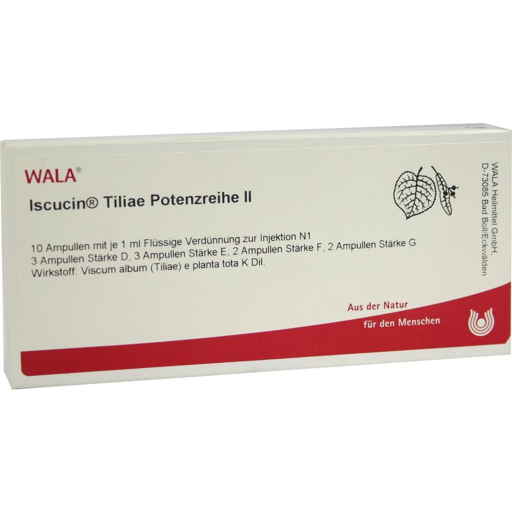 Iscucin Tiliae Potenzreihe II 10X1 ml Ampullen