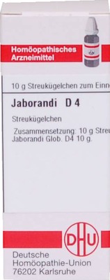 JABORANDI D 4 Globuli 10 g Globuli