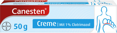 Canesten  gegen Pilzerkrankungen an Haut & Füßen 50 g Creme