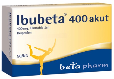 Ibubeta 400 akut 50 St Filmtabletten