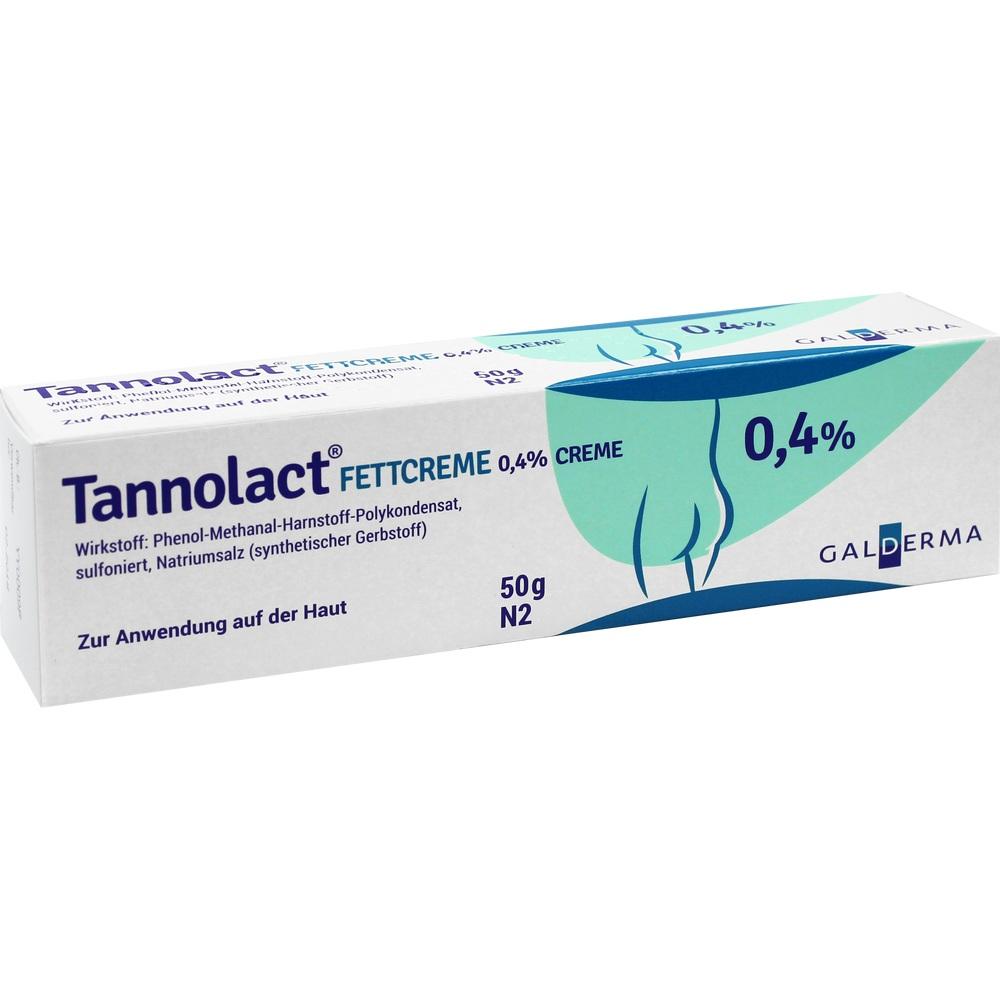 Tannolact Fettcreme 0,4% 50 g Creme