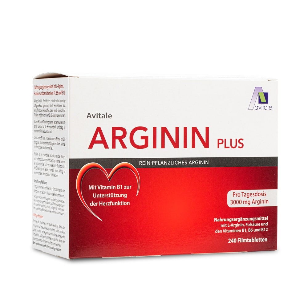 Avitale ARGININ PLUS 240 St Filmtabletten