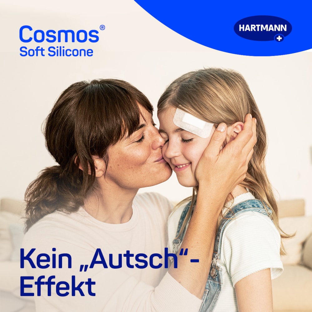 HARTMANN cosmos soft silicone Pflaster 8 St Pflaster
