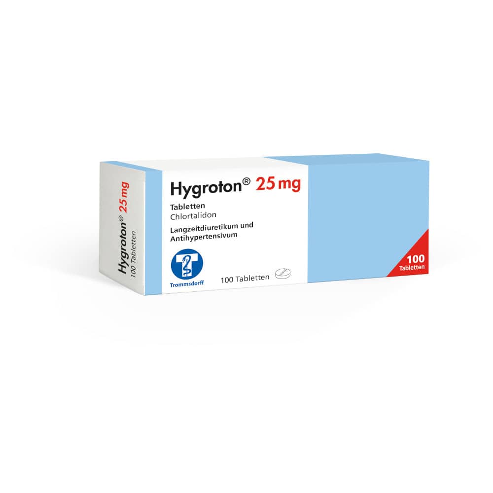 Hygroton 25 mg 100 St Tabletten