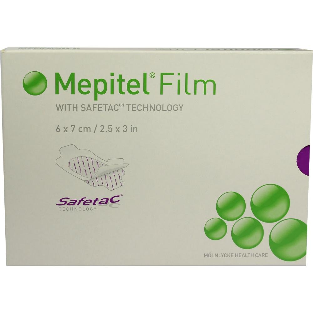 MEPITEL Film Folienverband 6x7 cm 10 St Verband