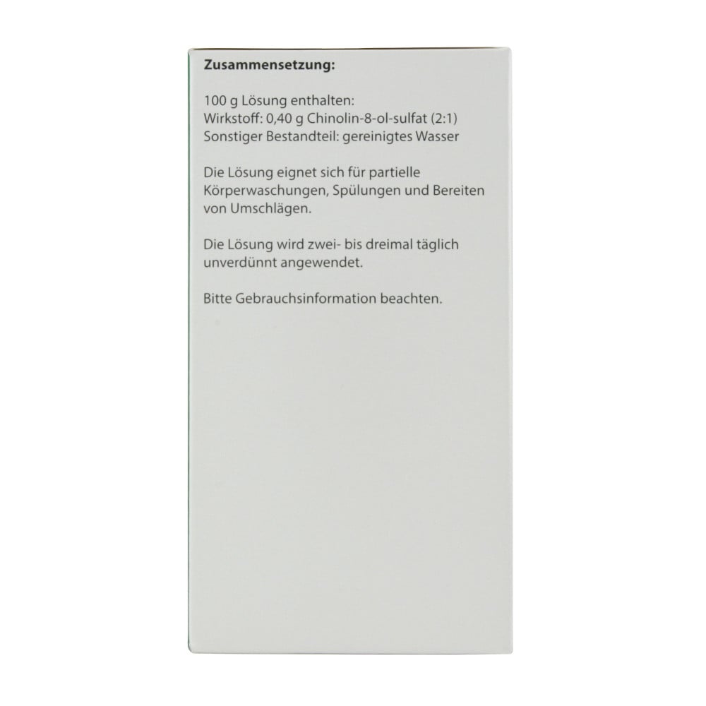 SOLUTIO Hydroxychinolini 0,4% Lösung 200 ml Lösung
