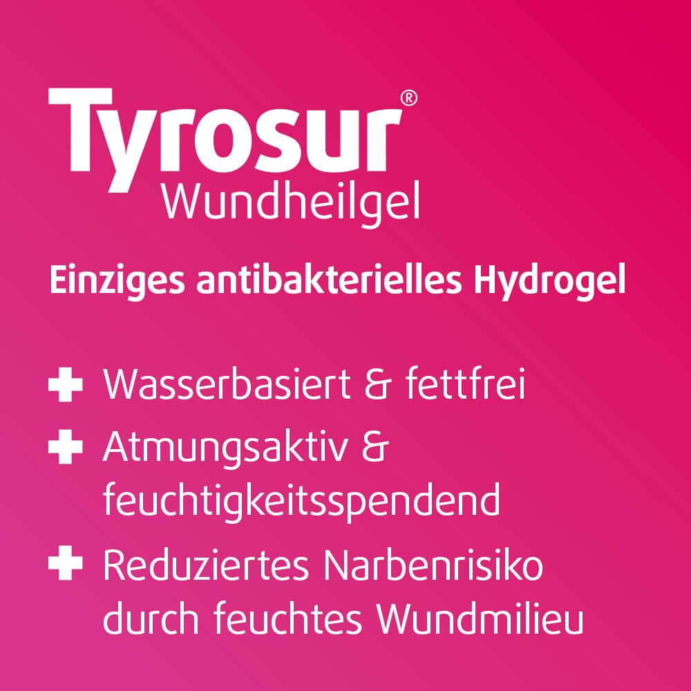 Tyrosur Wundheilgel 5 g Gel