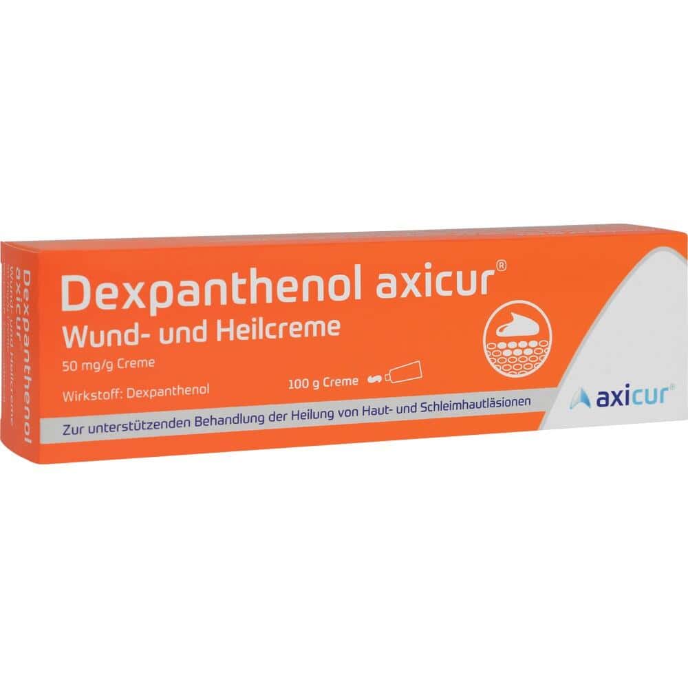 Dexpanthenol axicur Wund- und Heilcreme 50mg/g 100 g Creme