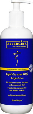 ALLERGIKA Lipolotio urea 10% 200 ml Lotion