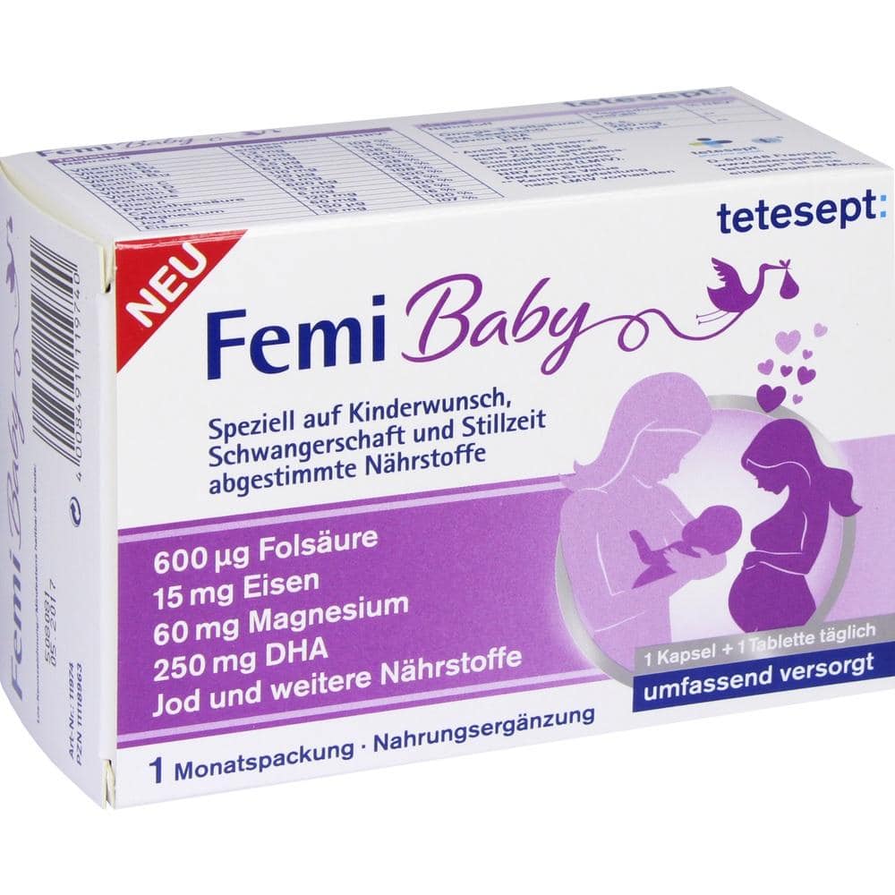 tetesept Femi Baby Kombipackung  2X30 St Kombipackung