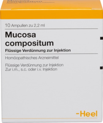 MUCOSA compositum Ampullen 10 St Ampullen