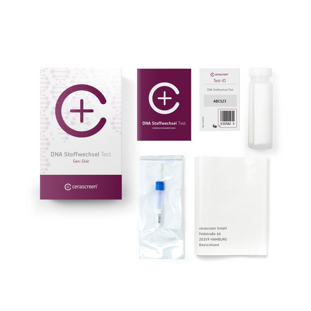 cerascreen DNA Stoffwechsel Test 1 St Test