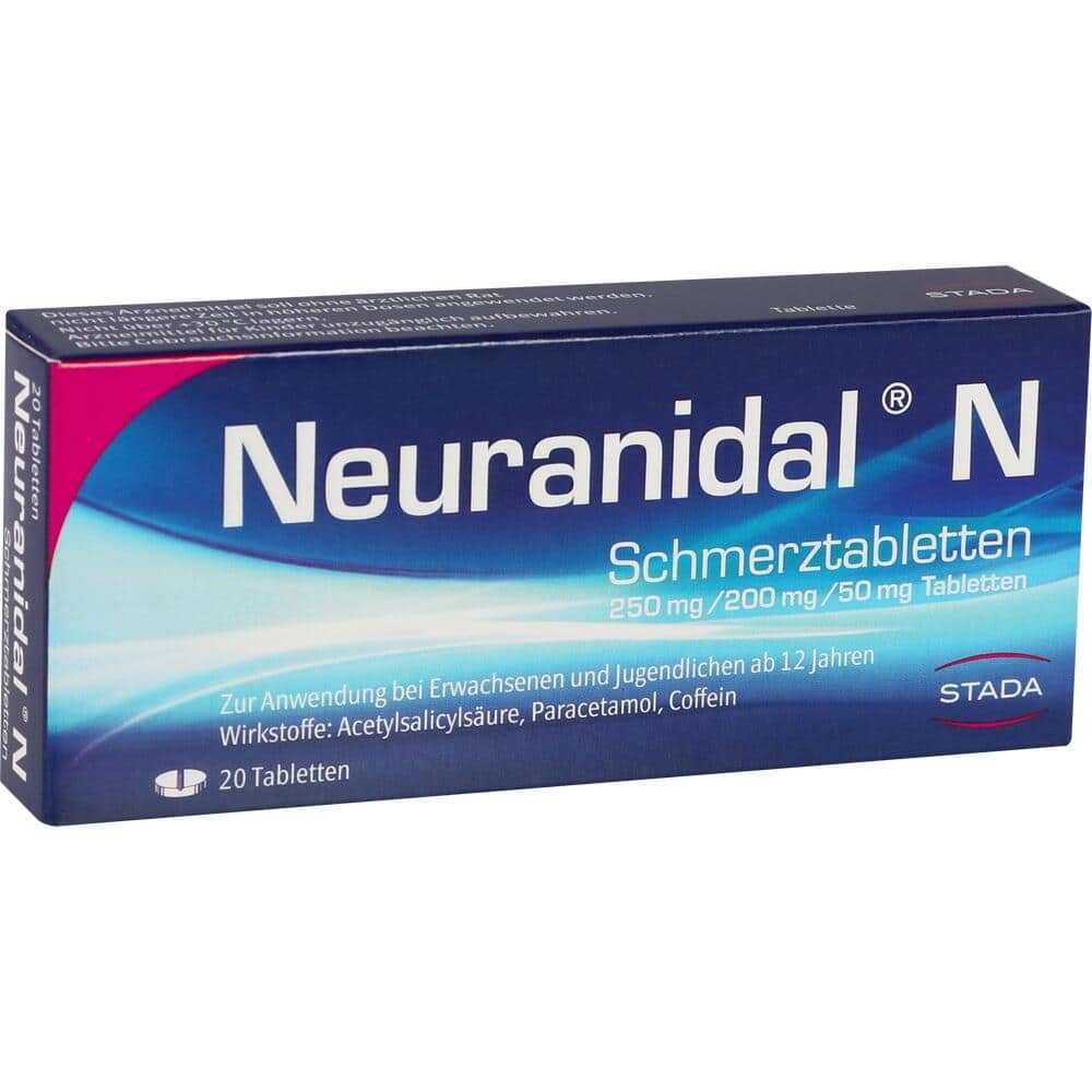 Neuranidal N Schmerztabletten 20 St Tabletten