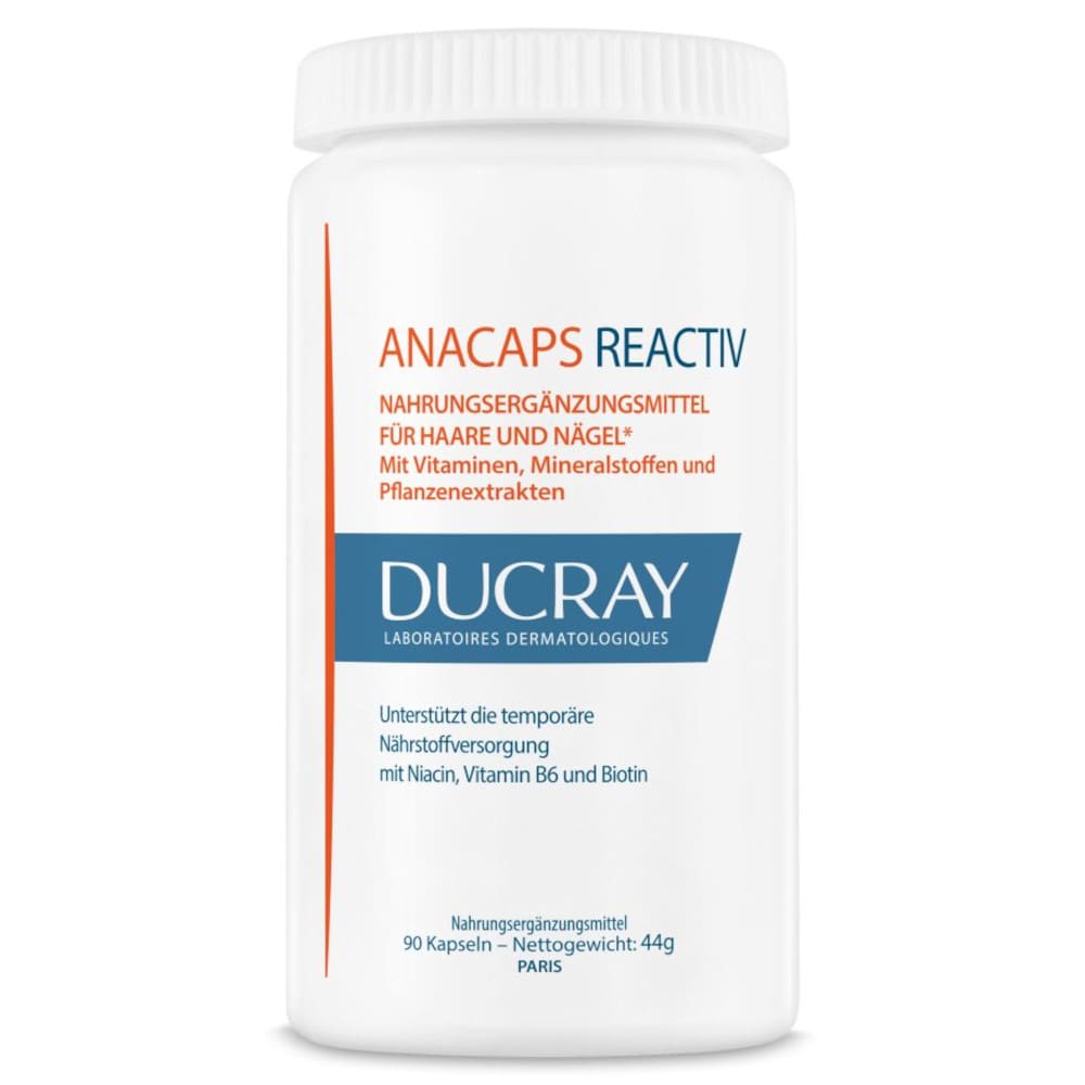 DUCRAY ANACAPS REACTIV für Haare und Nägel  90 St Kapseln