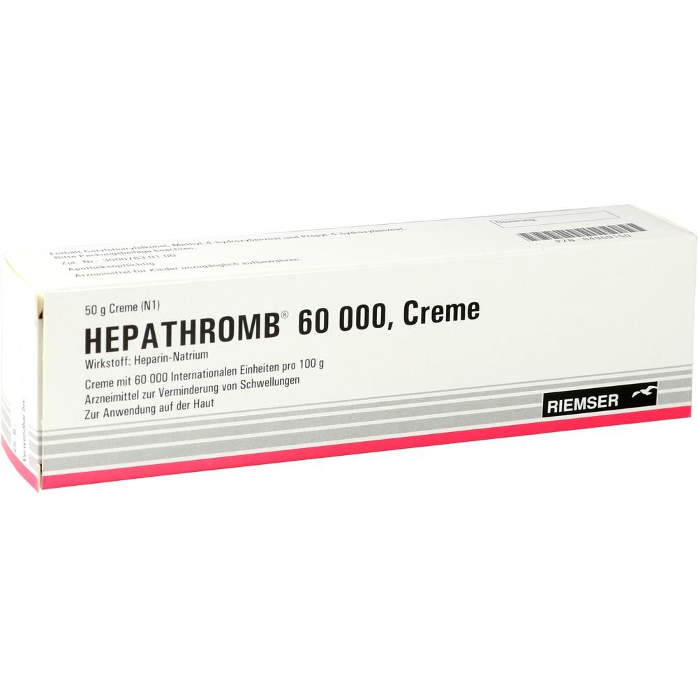 Hepathromb 60000 50 g Creme