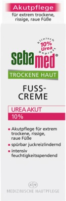 sebamed TROCKENE HAUT FUSSCREME UREA AKUT 10% 100 ml Creme