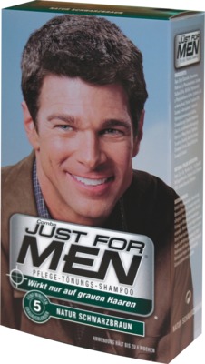 JUST for men Tönungsshampoo schwarzbraun 60 ml Shampoo
