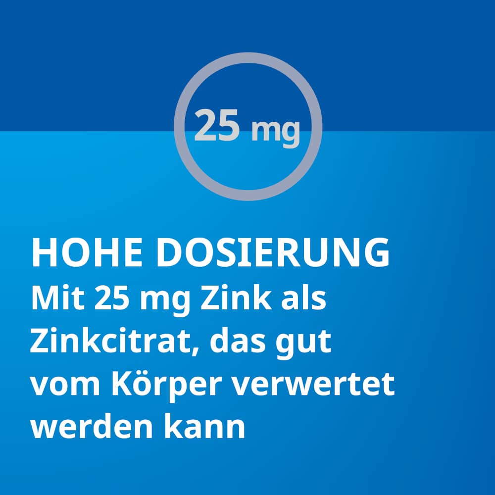 Zink STADA 25 mg 90 St Tabletten