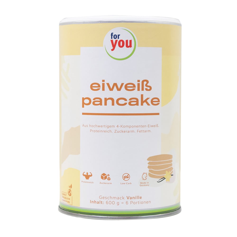 for you eiweiß pancake Vanille 600 g Pulver