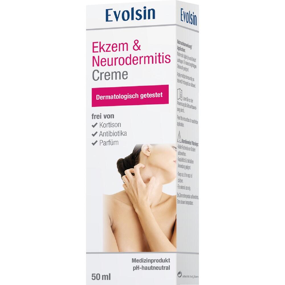 Evolsin Ekzem & Neurodermitis Creme 50 ml Creme