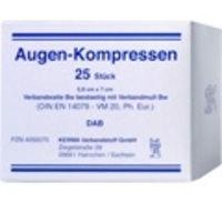 AUGENKOMPRESSEN 5,8x7 cm unsteril 25 St Kompressen