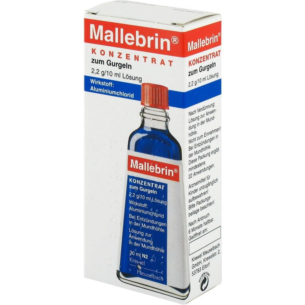 Mallebrin Konzentrat zum Gurgeln 30 ml Lösung