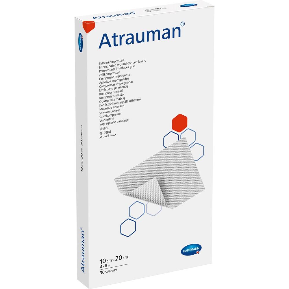 ATRAUMAN 10x20 cm steril Kompressen 30 St Kompressen