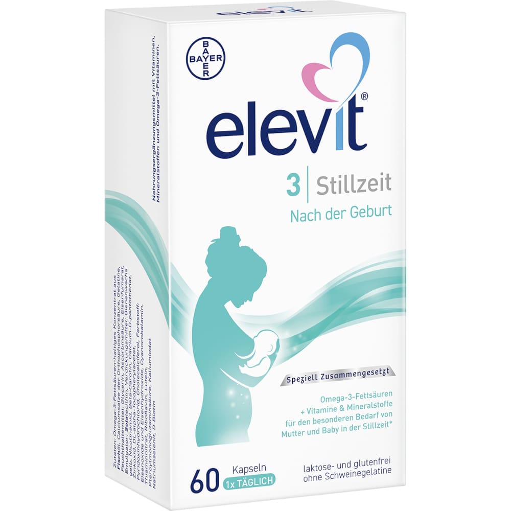 elevit 3 Stillzeit 60 St Weichkapseln 60 g
