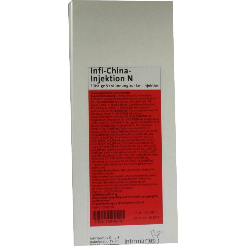 INFI CHINA Injektion N Ampullen 10 St Ampullen
