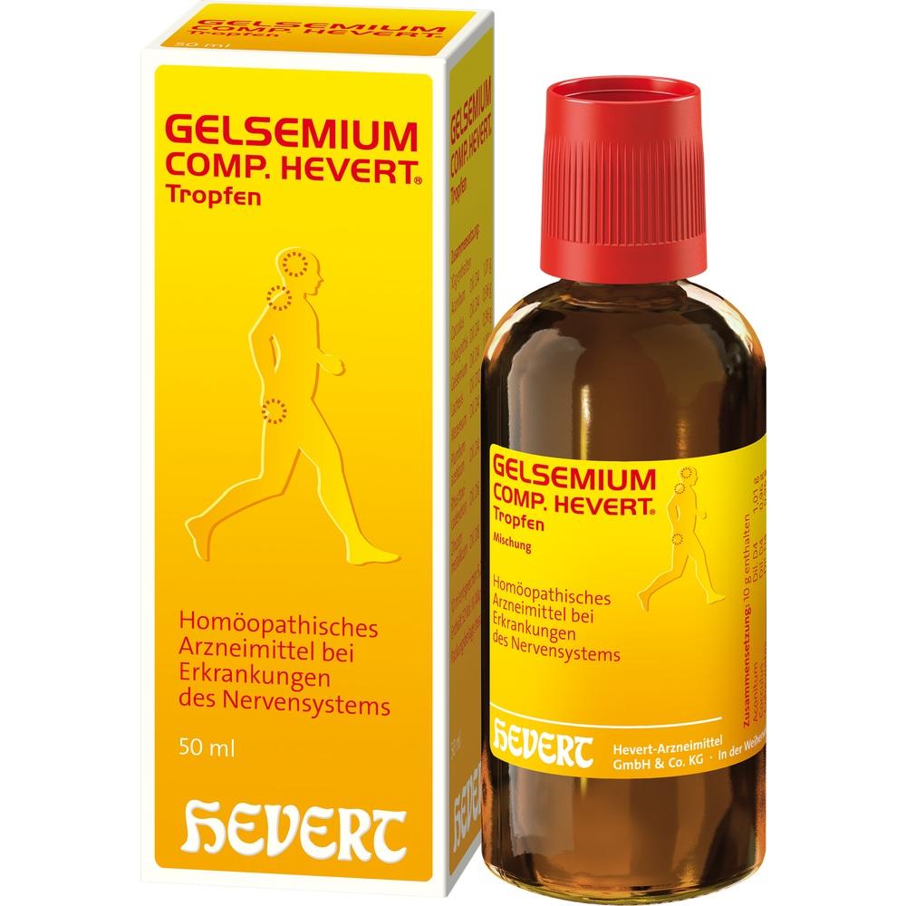 GELSEMIUM COMP. HEVERT Tropfen 50 ml Tropfen