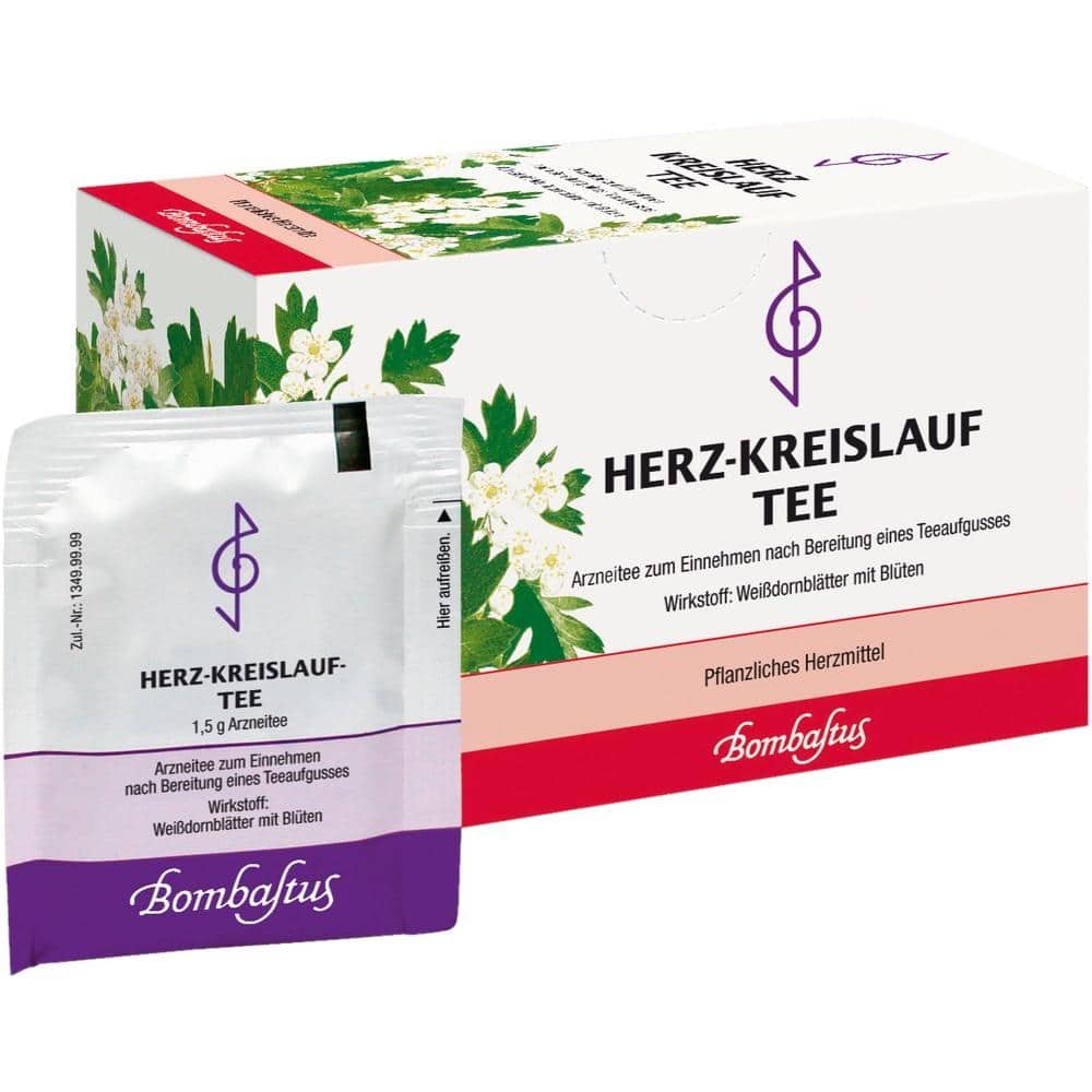 HERZ-KREISLAUF-TEE BOMBASTUS 20X1.5 g Filterbeutel