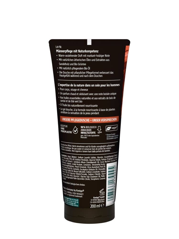 Kneipp 3 in 1 Dusche WILD 200 ml Duschgel
