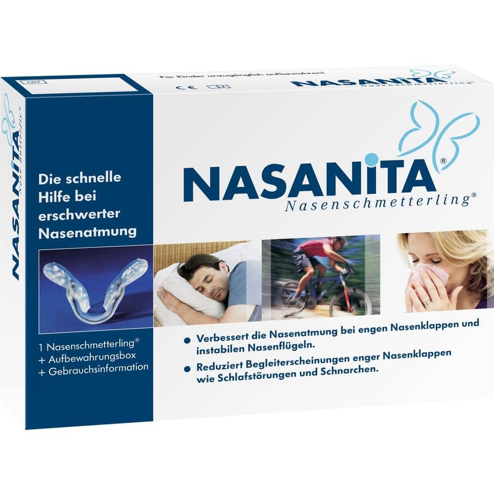 NASANITA Nasenschmetterling 1 St