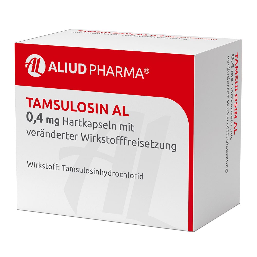 TAMSULOSIN AL 0,4 mg Hartk.m.veränd.Wst.-Frs. 100 St Hartkapseln mit veränderter Wirkstofffreisetzung