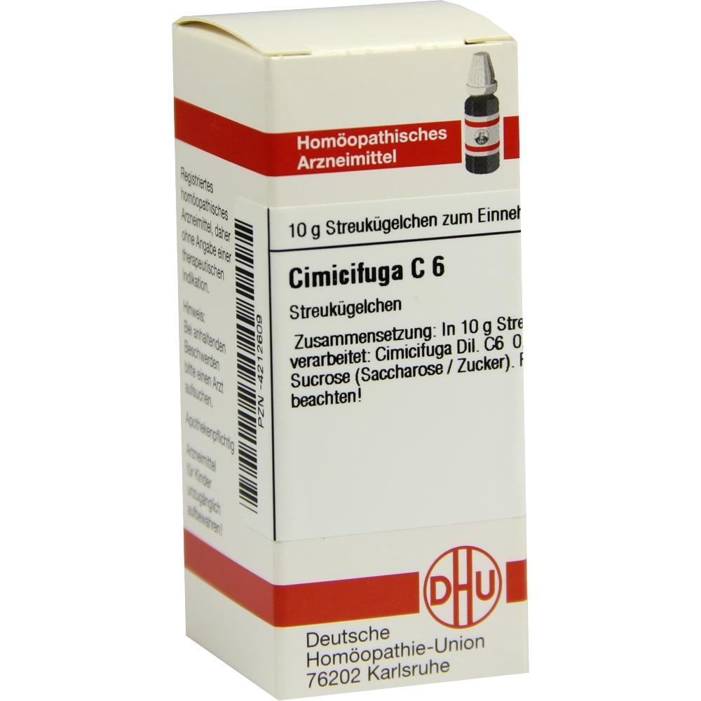 CIMICIFUGA C 6 Globuli 10 g Globuli