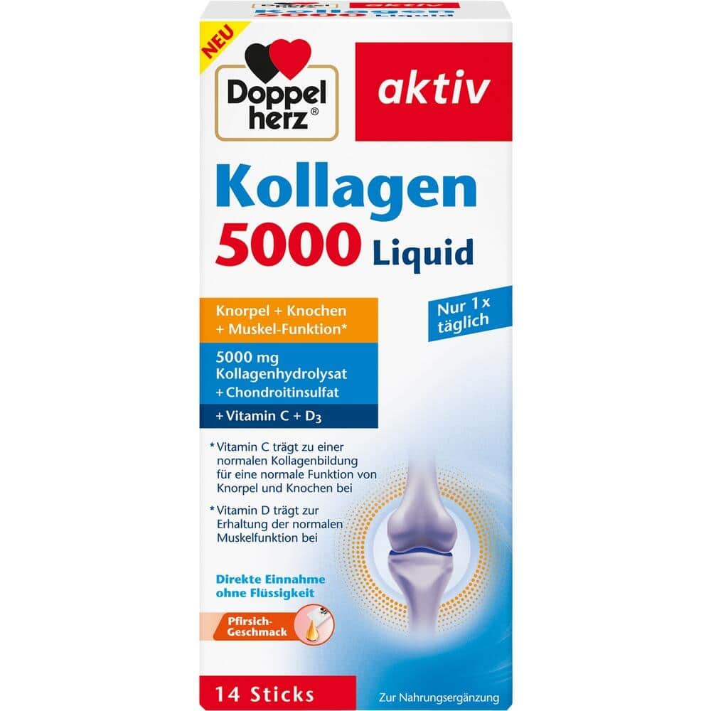 Doppelherz aktiv Kollagen 5000 Liquid 14X10 ml Flüssigkeit