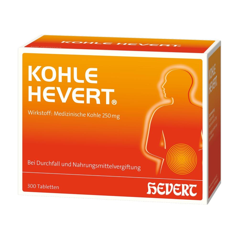 KOHLE HEVERT 300 St Tabletten