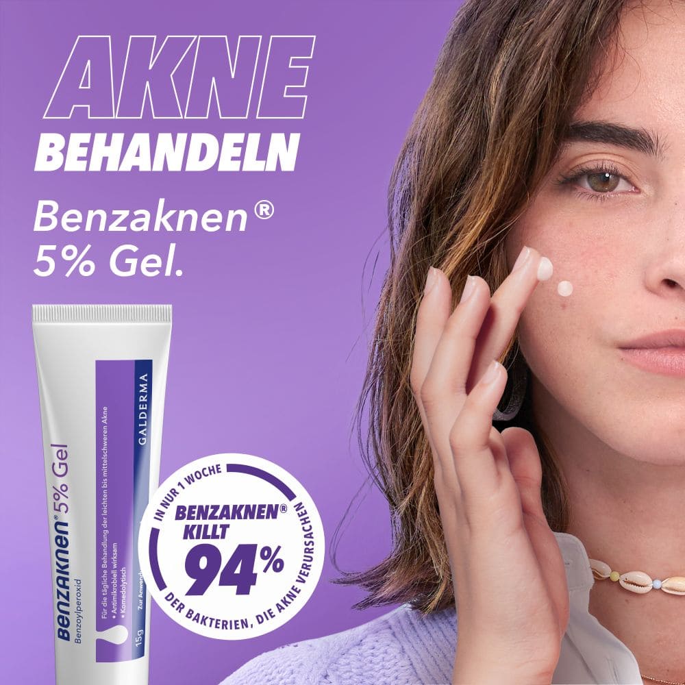 Benzaknen 5% 40 g Gel