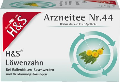 H&S Arzneitee Löwenzahn  20X2.0 g Filterbeutel