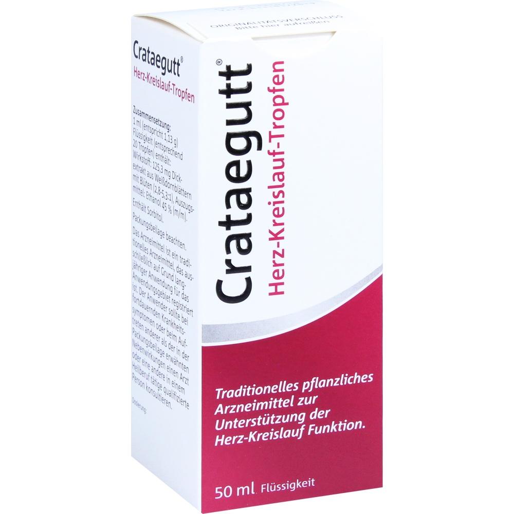 Crataegutt Herz-Kreislauf-Tropfen 50 ml Flüssigkeit zum Einnehmen