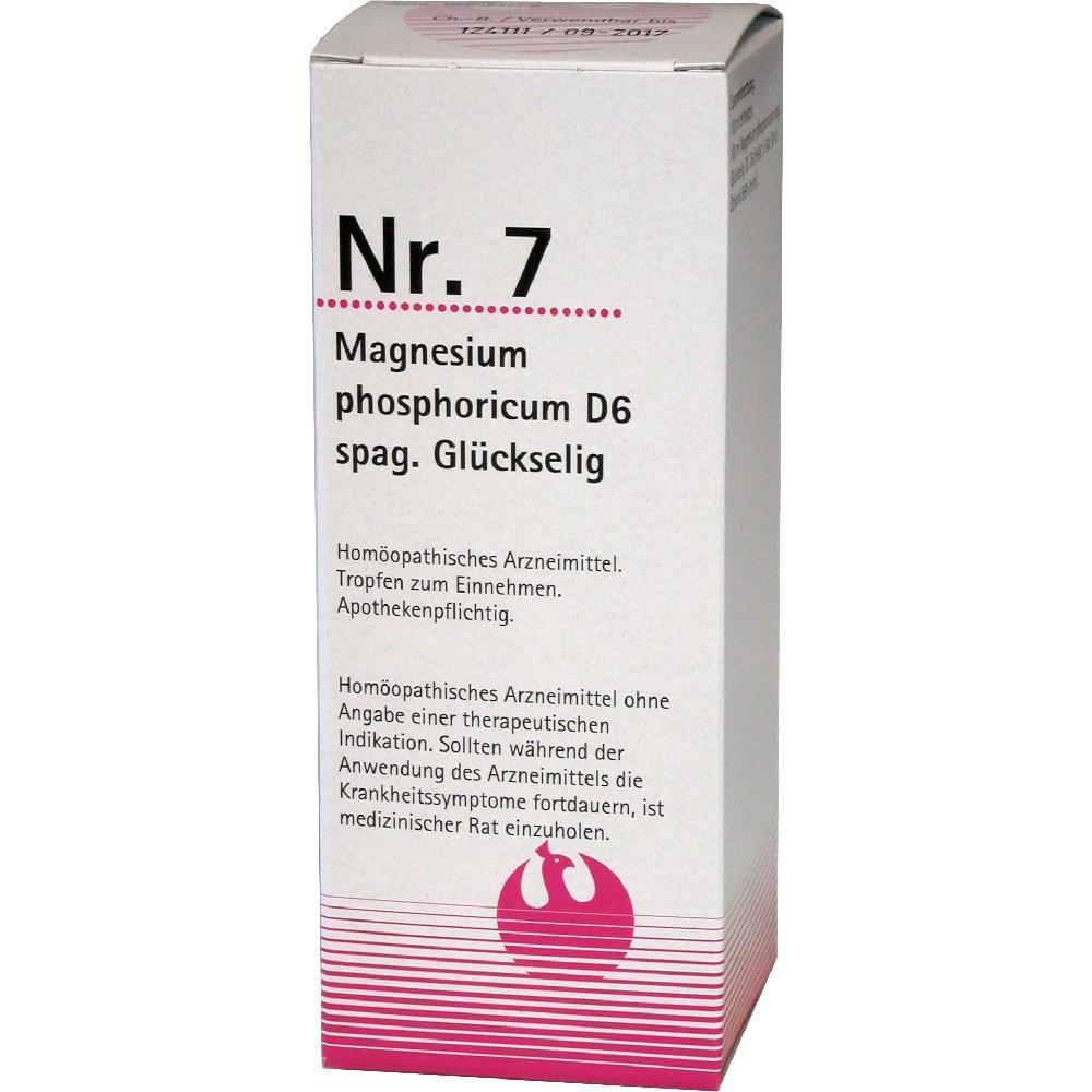 NR.7 Magnesium phosphoricum D 6 spag.Glückselig 100 ml Tropfen