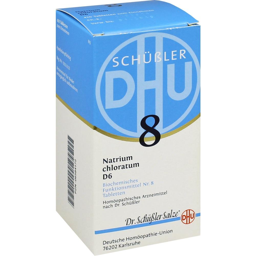 DHU Schüßler-Salz Nr. 8 Natrium chloratum D6 420 St Tabletten