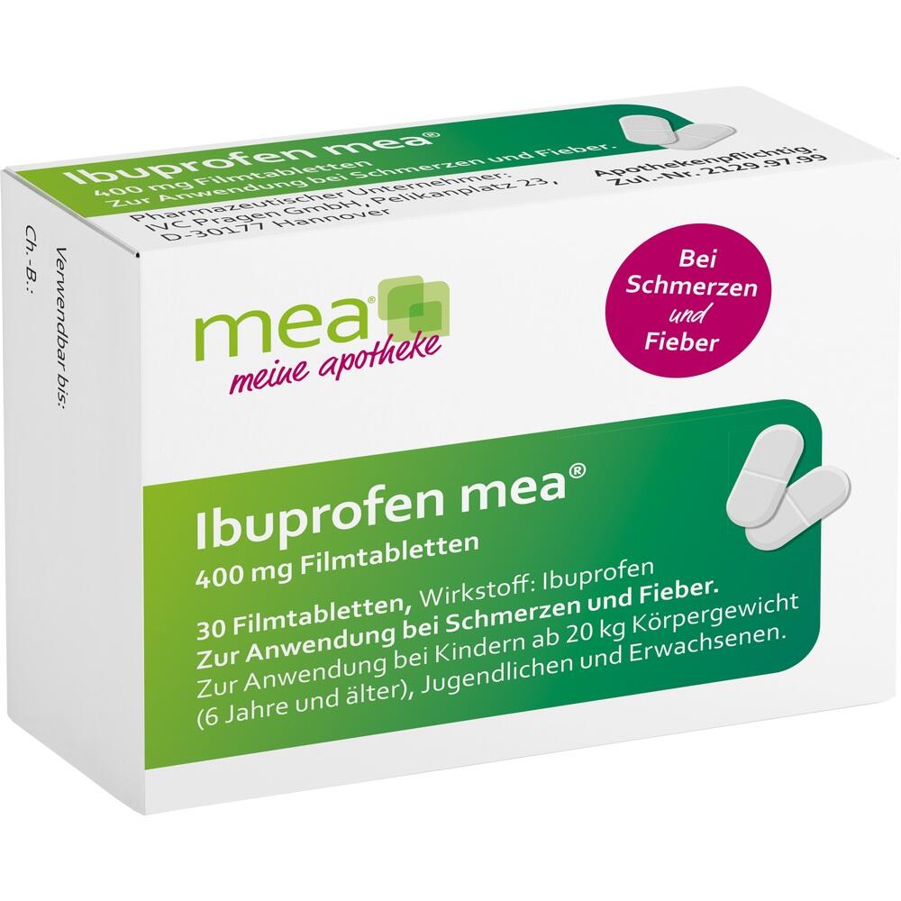 Ibuprofen mea 400 mg 30 St Filmtabletten